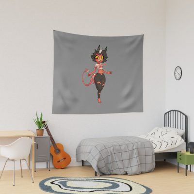 Helluva Boss - Millie Tapestry Official Helluva Boss Merch Store