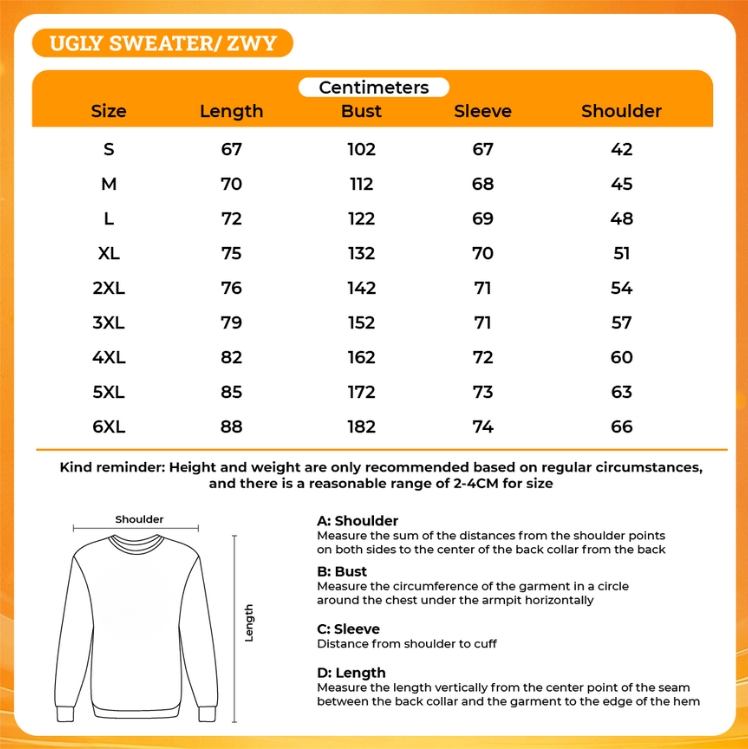 3D UGLY SWEATER - Helluva Boss Shop